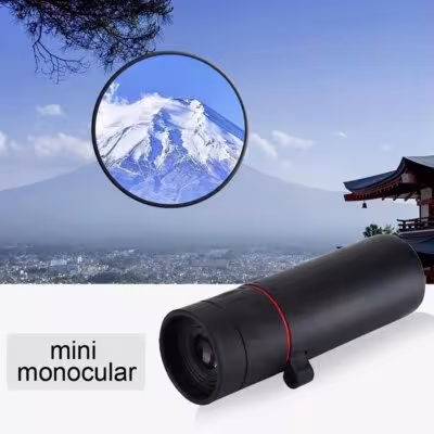 Monocolo portatile compatto HD2000×24 per attività all'aperto, campeggio, escursioni e viaggi con tracolla