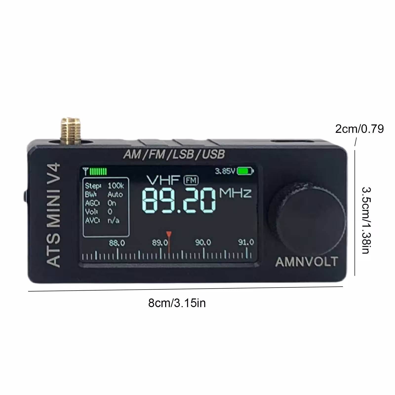Radio DSP con schermo
