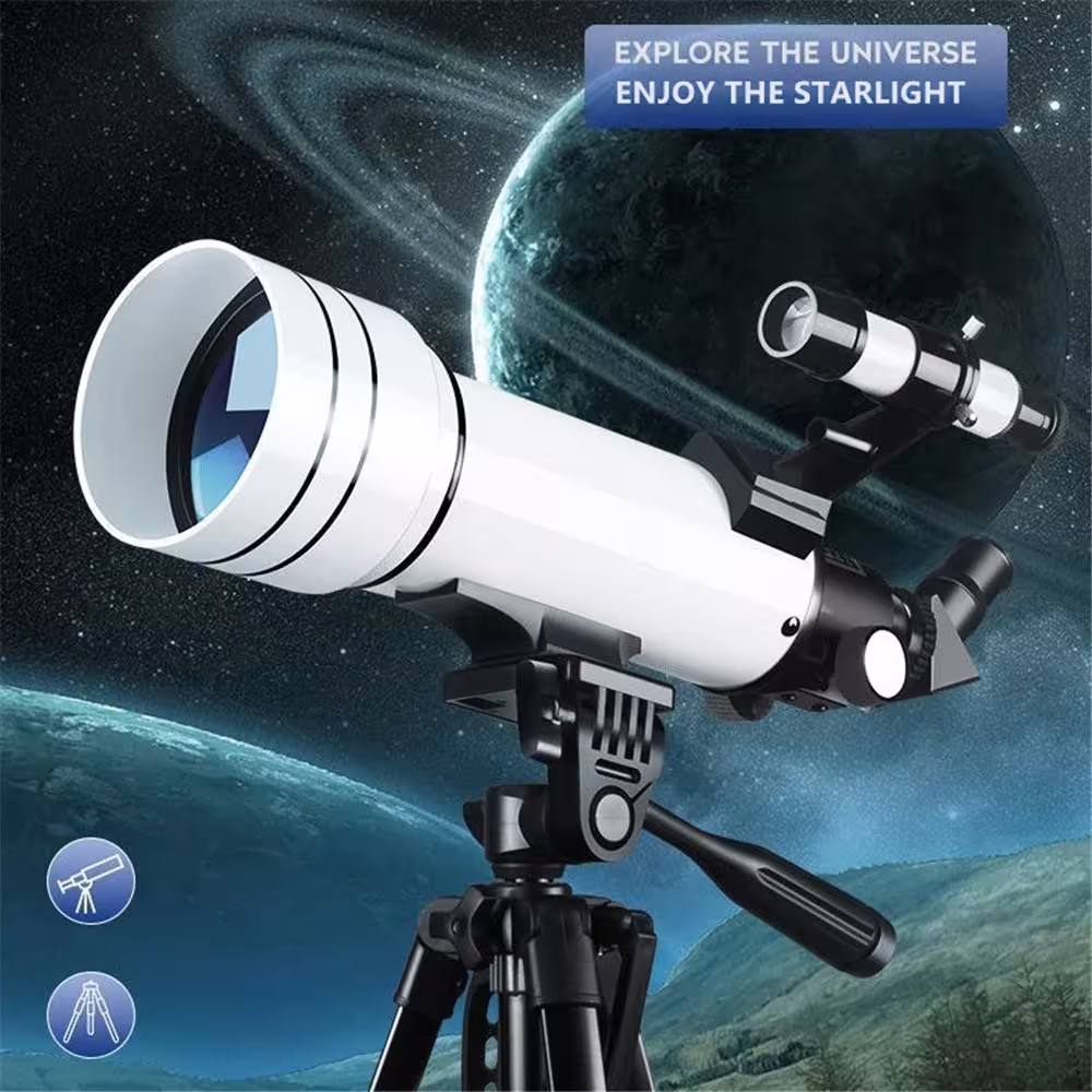 Telescopio refractador de 70mm