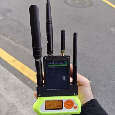 Marauder Flipper Zero módulo 5G 433MHz RF ESP32C5 GPS pantalla de 2.8 pulgadas