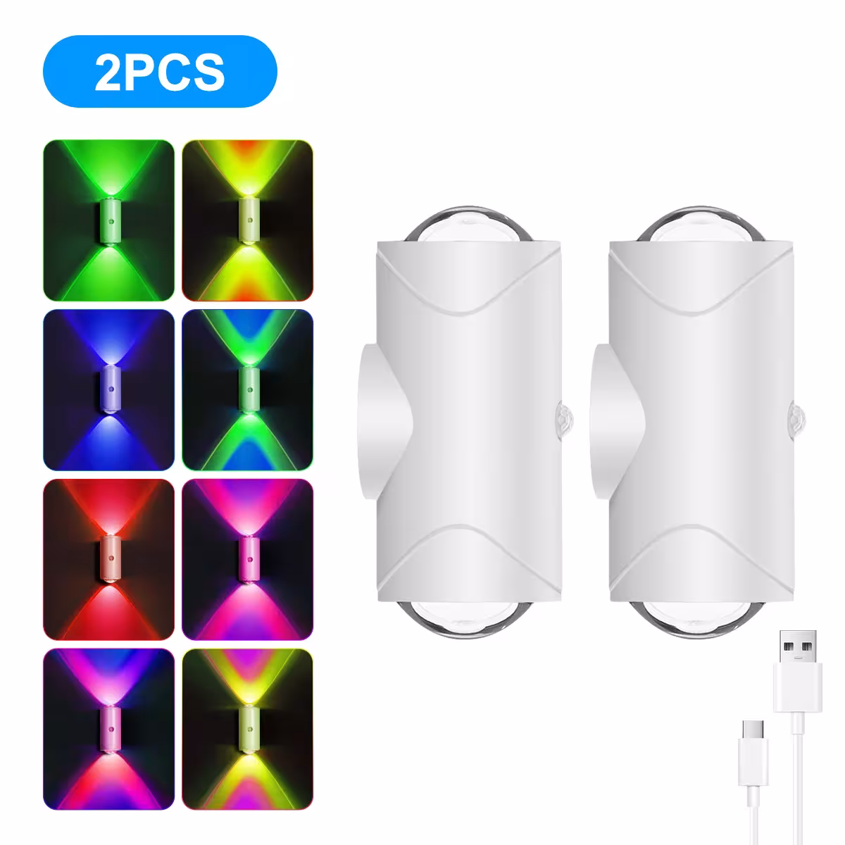 LED night light with motion sensor