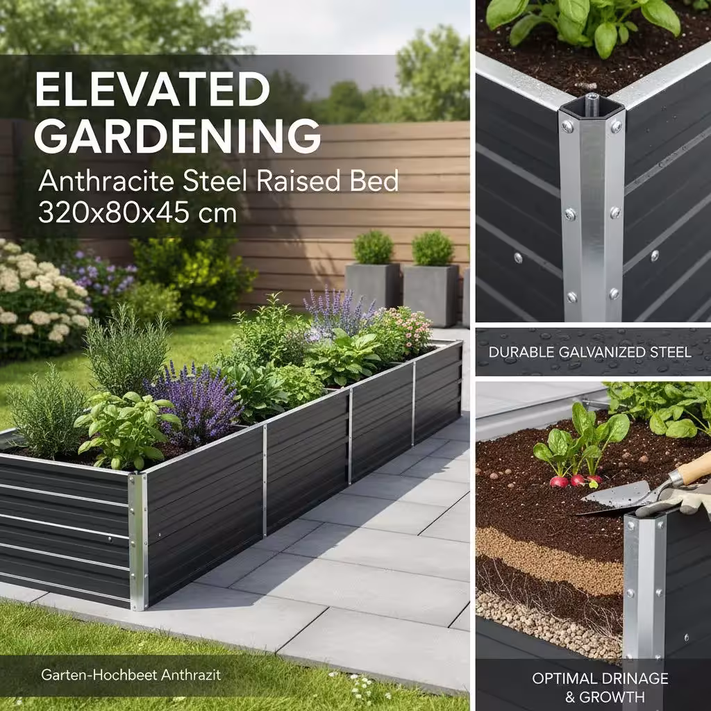 plate-forme surélevée pour jardin