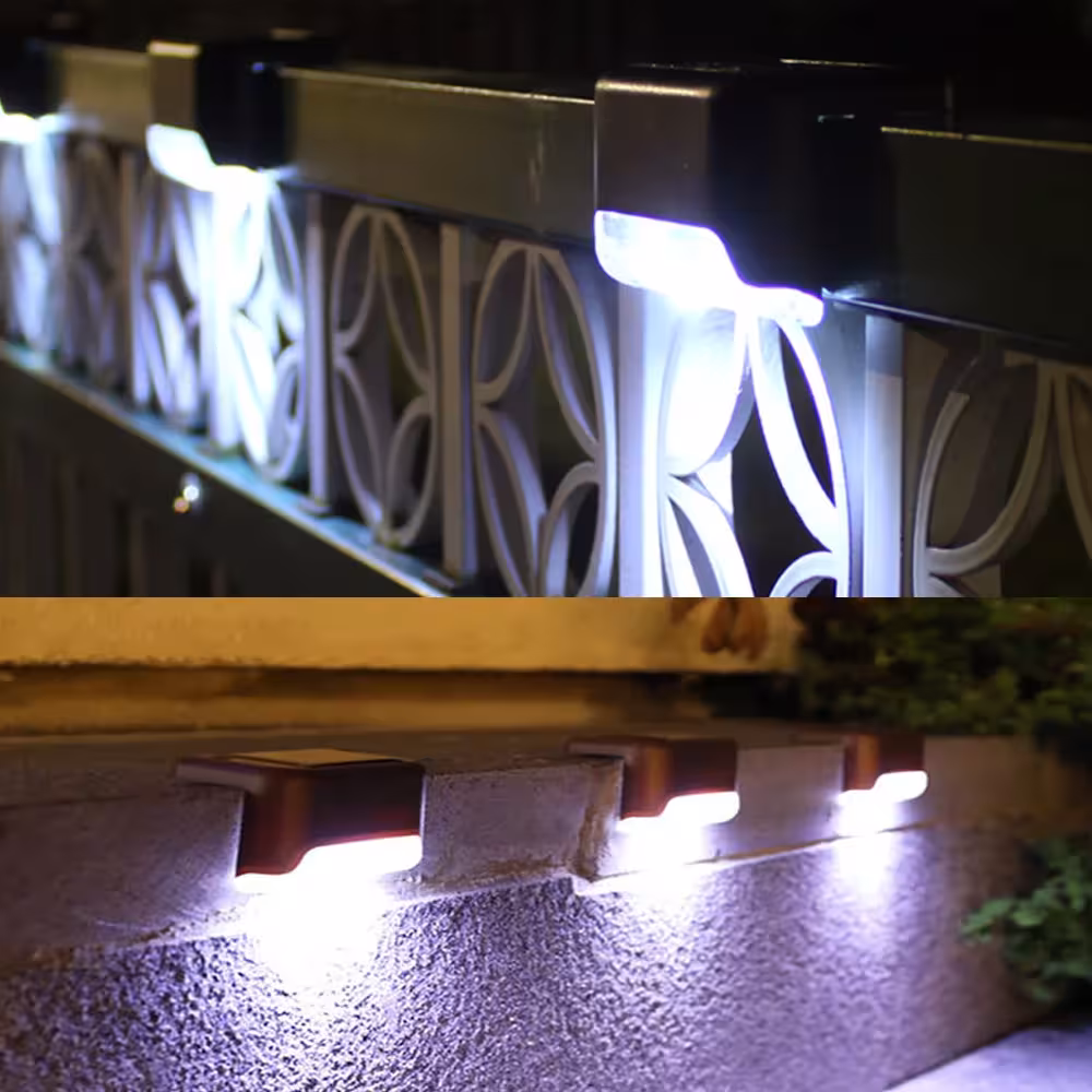 luminaire LED solaire pour escaliers