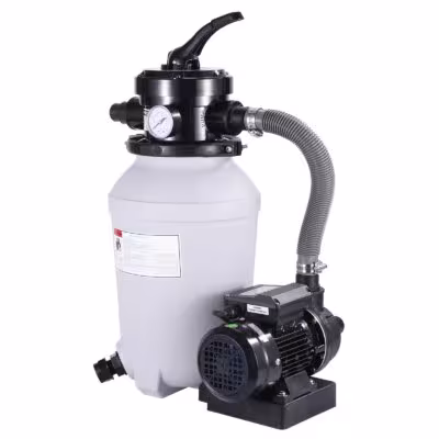 Joybach 10 colių smėlio filtracijos sistema baseinui 8000 L/h 250W