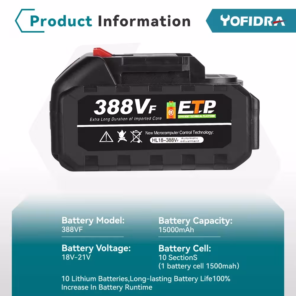 Batterie lithium-ion 20V