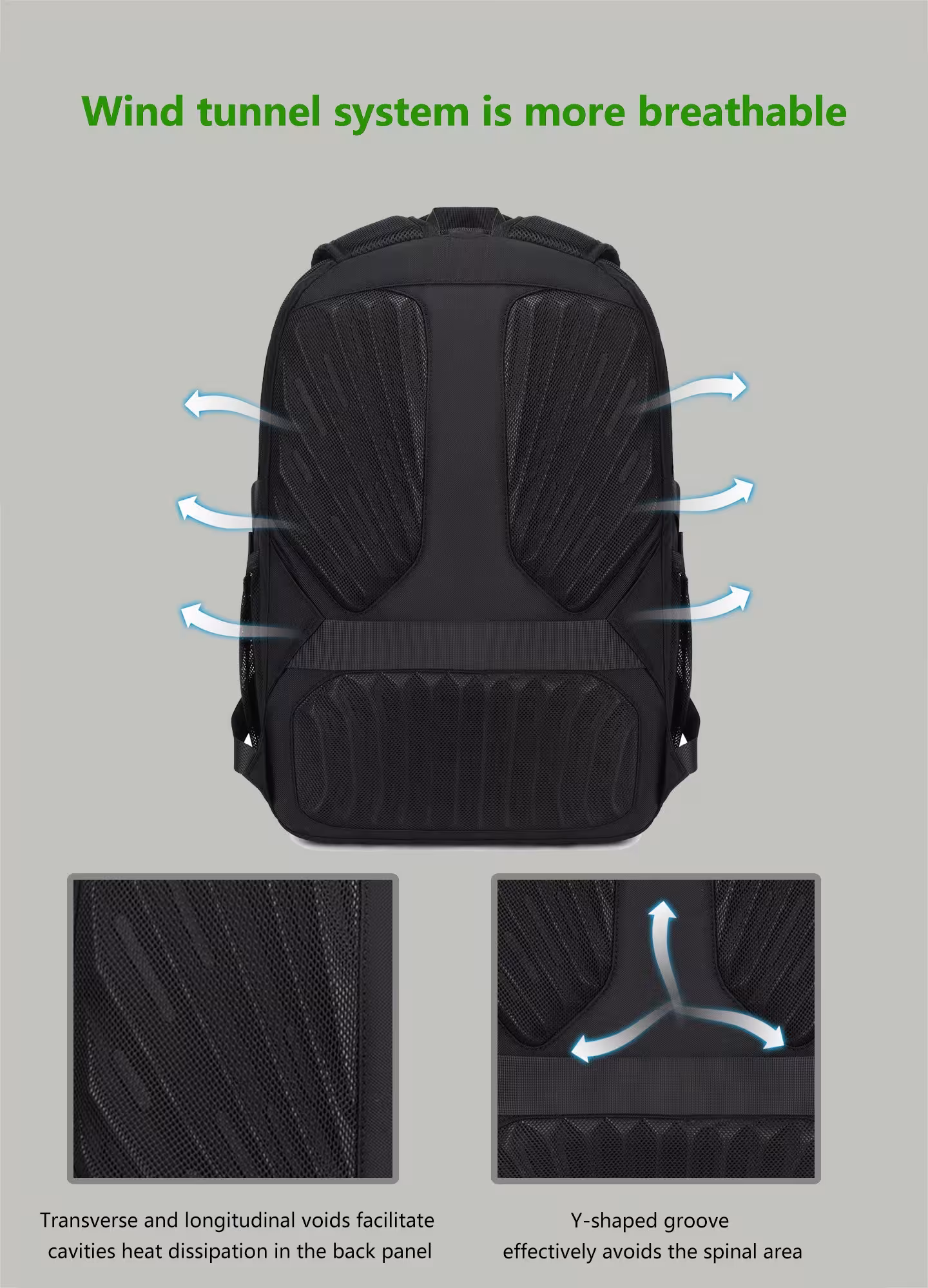 Wasserdichter Rucksack für Laptops