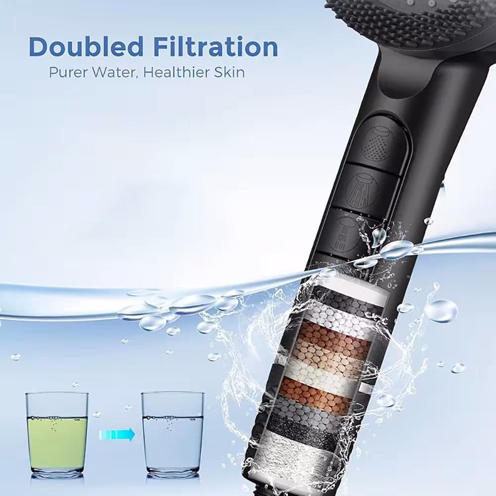 shower head with filter