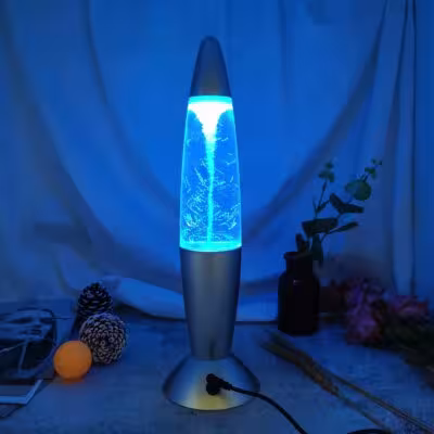 Lámpara decorativa LED con efecto de paisaje natural, alimentación doble por USB o pilas AA, cambio de color RGB.