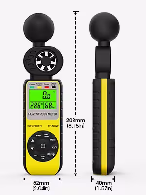 portable anemometer wind speed
