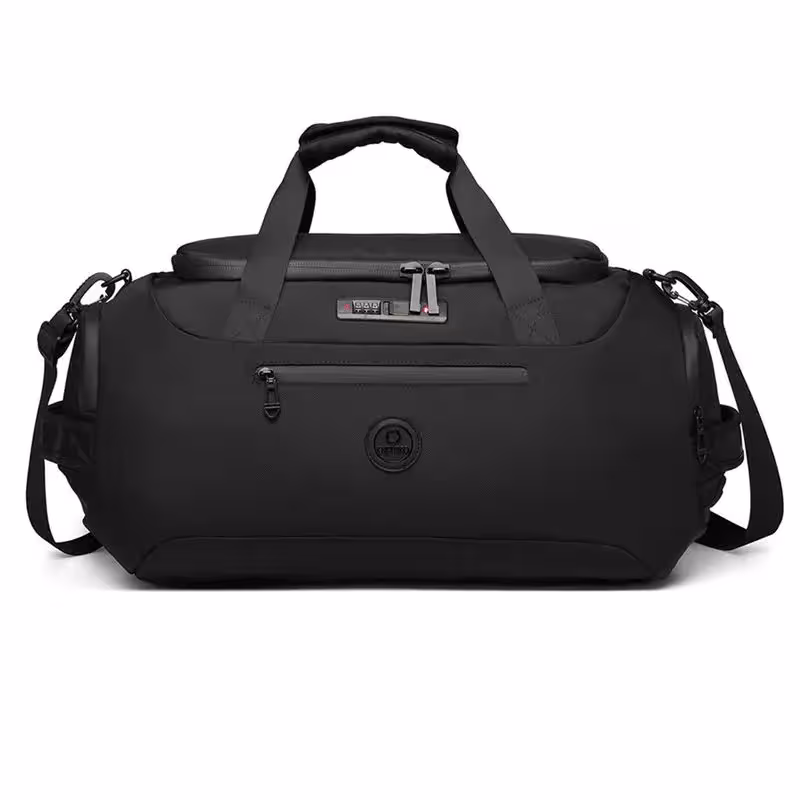 OZUKO men's travel bag with large capacity and shoe pocket