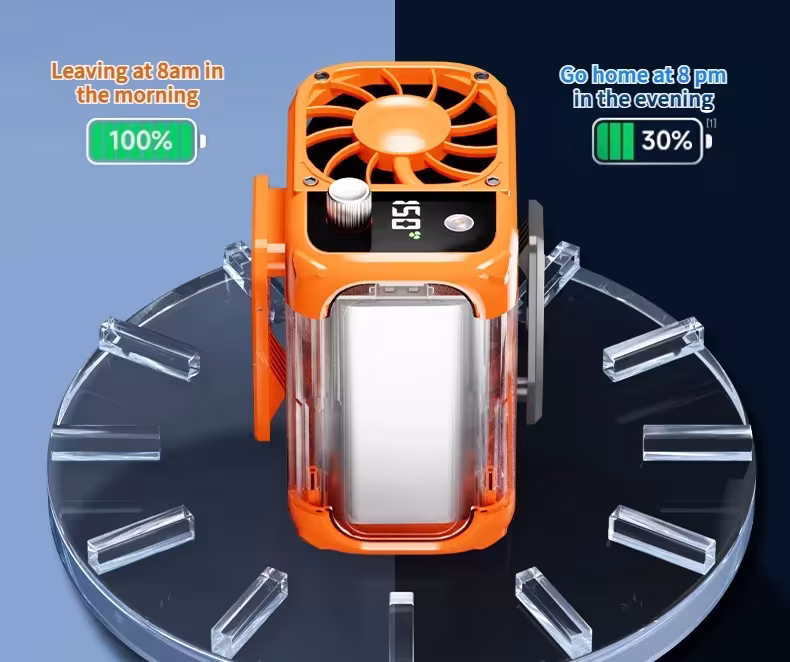 ventilatore da collo senza pale