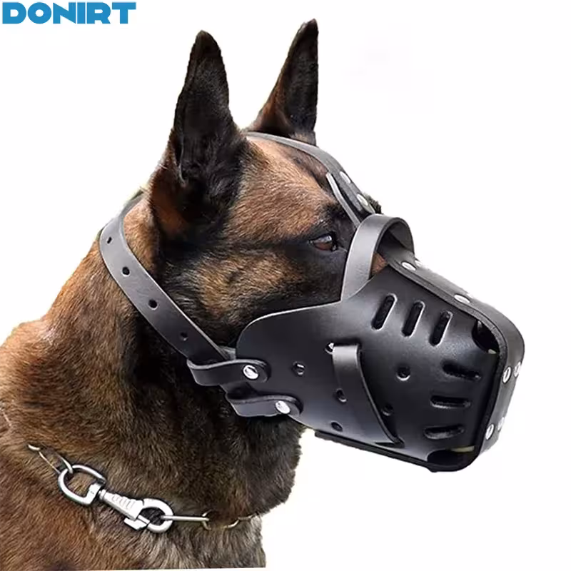 Panier de chien en cuir avec parfum pour bergers allemands Dobermannai anti-grain