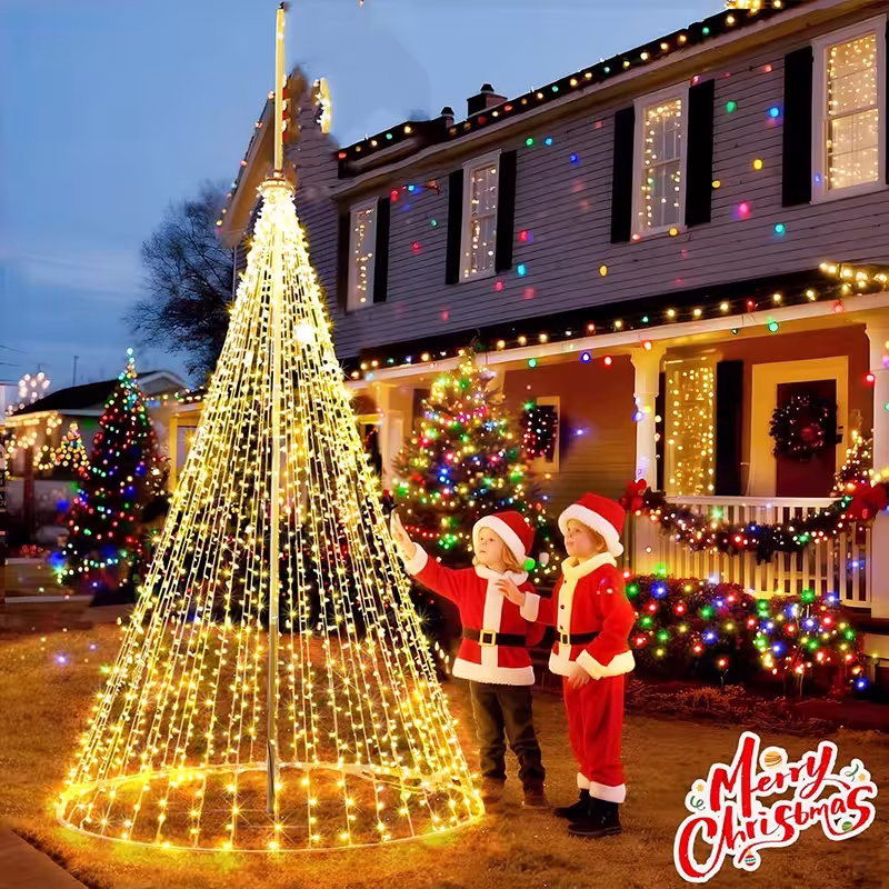 Outdoor LED string lights