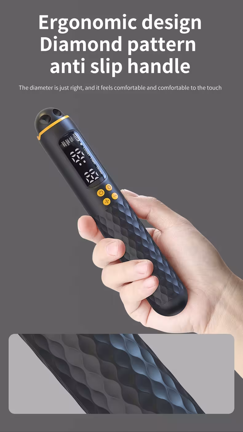 cuerda para saltar digital inalámbrica