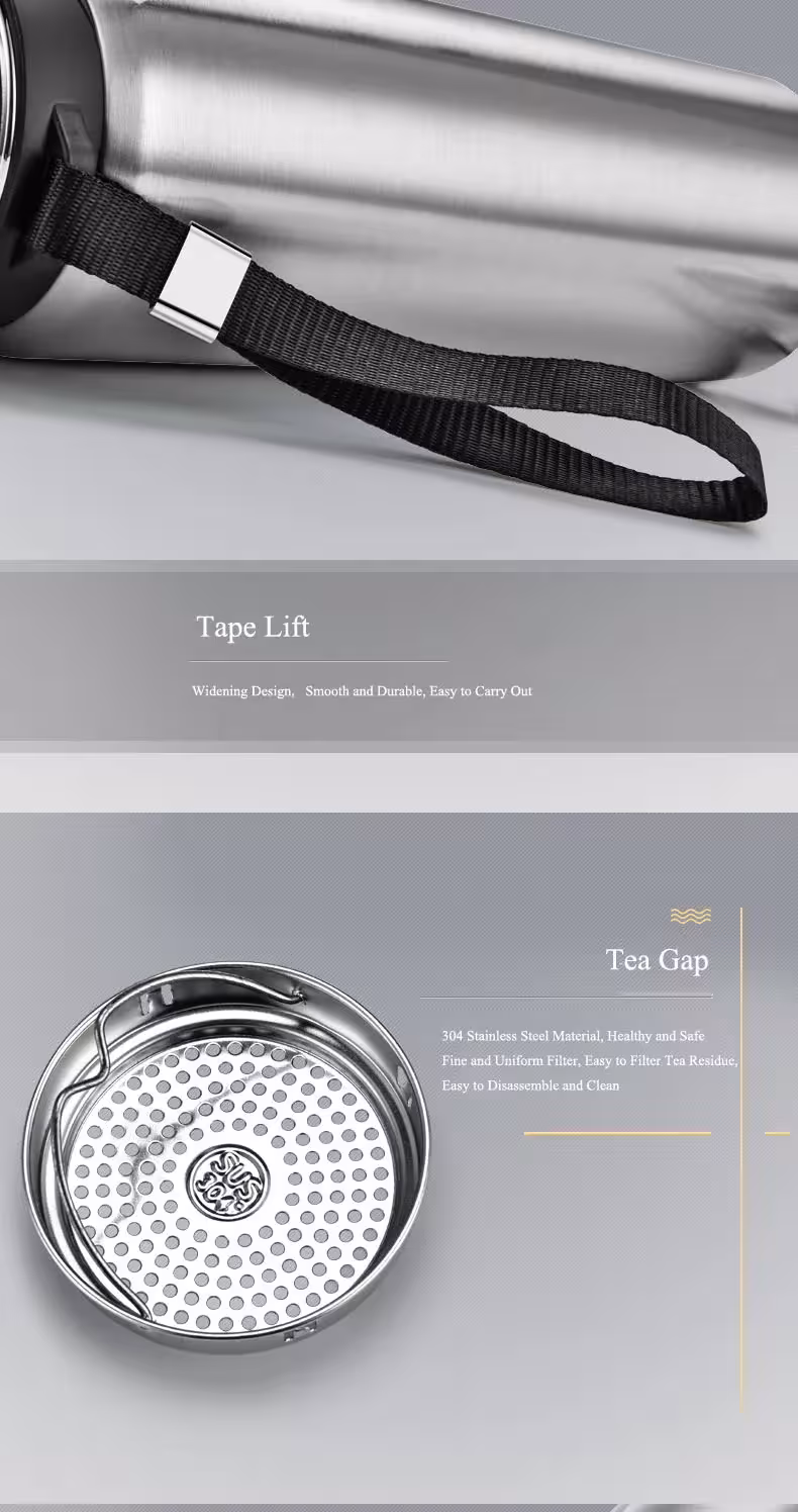 thermos en acier inoxydable intelligent