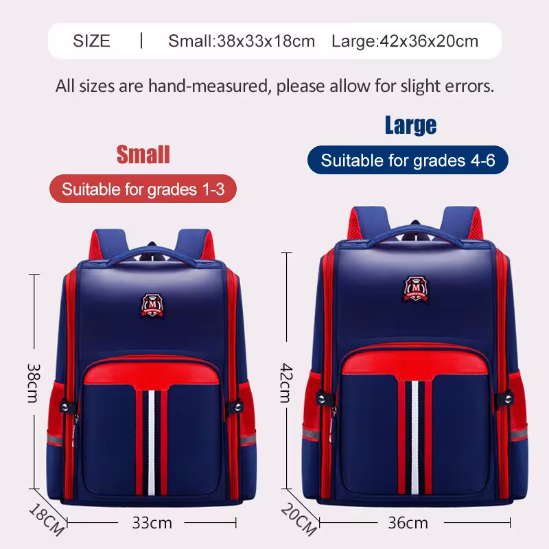 Didelės talpos ergonominė mokyklinė kuprinė vaikams, mergaitėms ir berniukams, pradinių klasių mokiniams