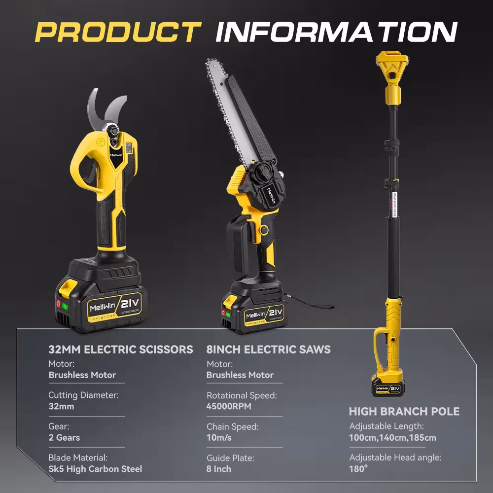 telescopic grass trimming set