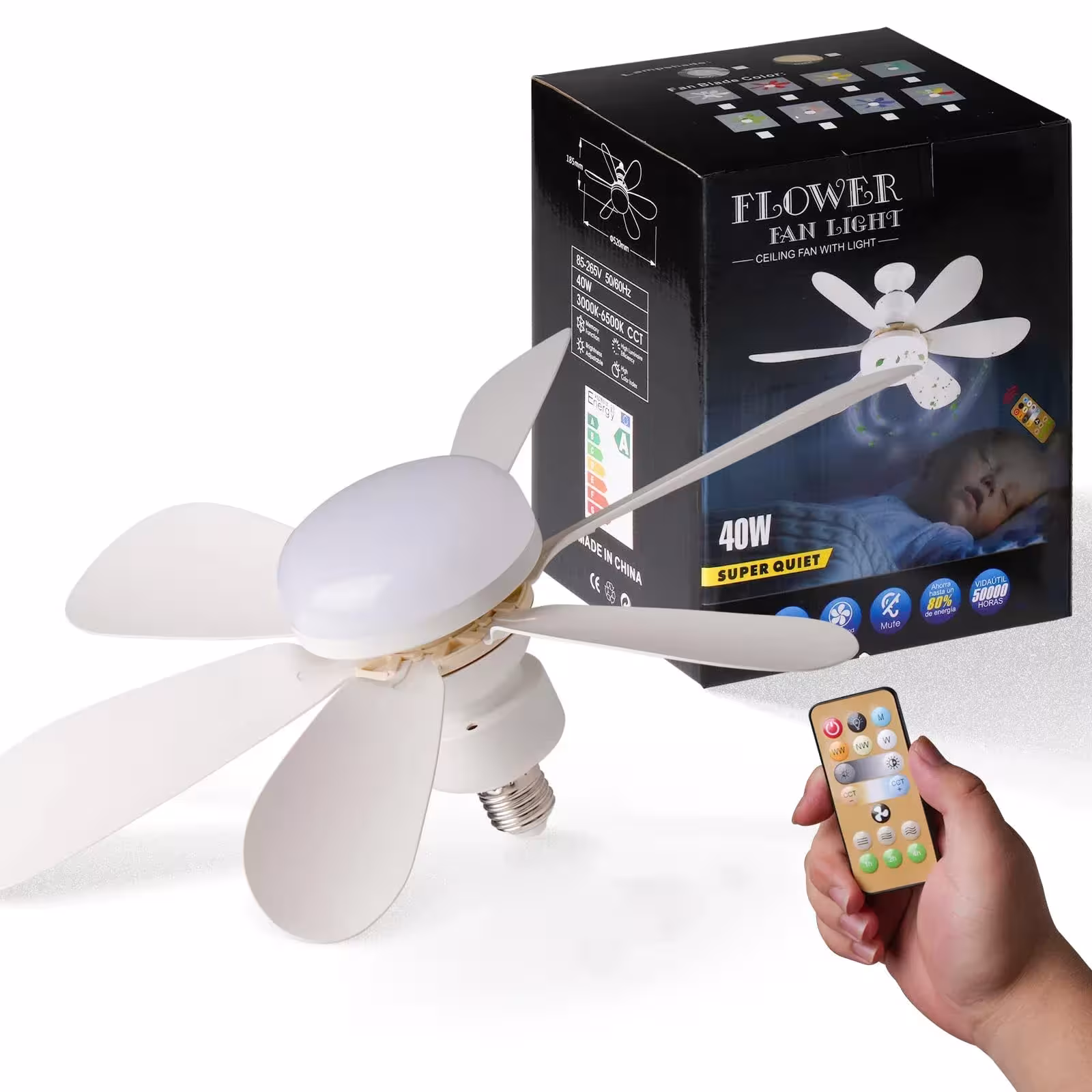 LED ceiling fan light