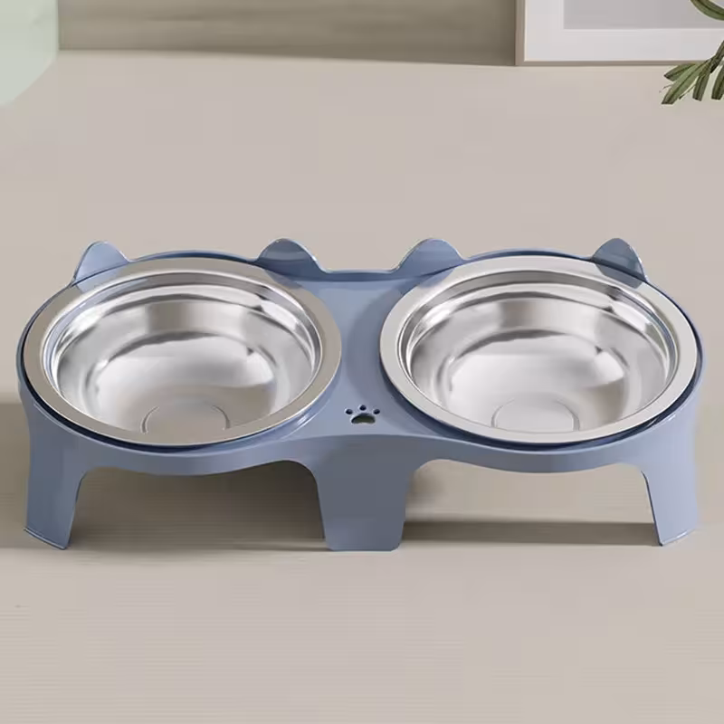 stainless steel cat food bowl