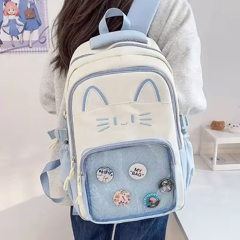 mochila transparente