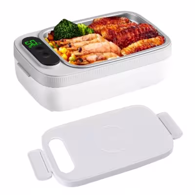 Pratico contenitore elettrico ricaricabile da 14000mAh con funzione di riscaldamento del cibo, ideale per studenti, viaggi e con una capacità di 1000ML