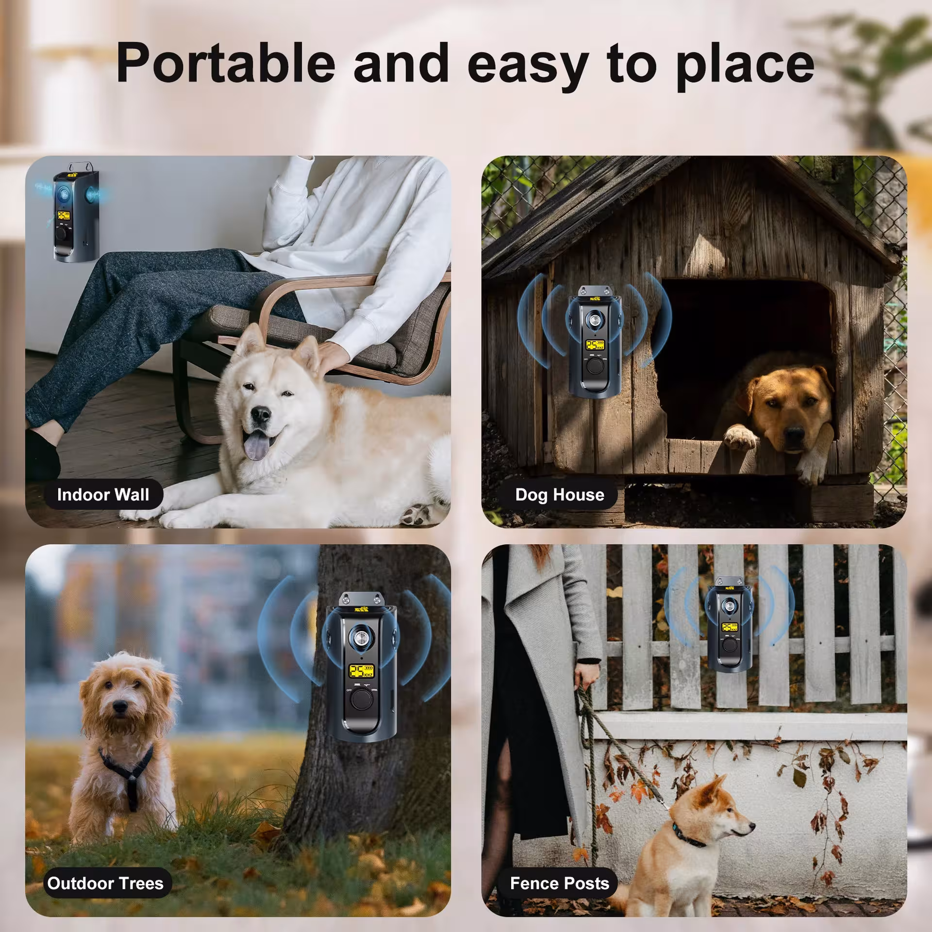 dispositivo di felicità cane ultrasuono
