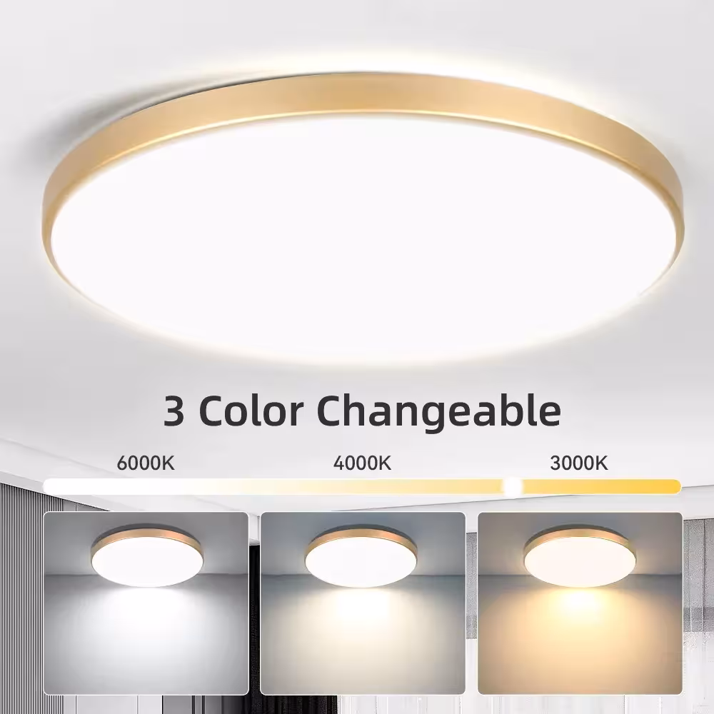 Illuminazione del soffitto LED 220V 18W 30W 40W 50W decorazione domestica moderna