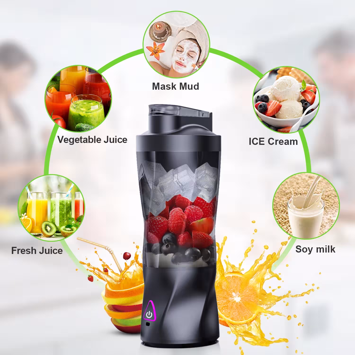 frullatore portatile da 700ml
