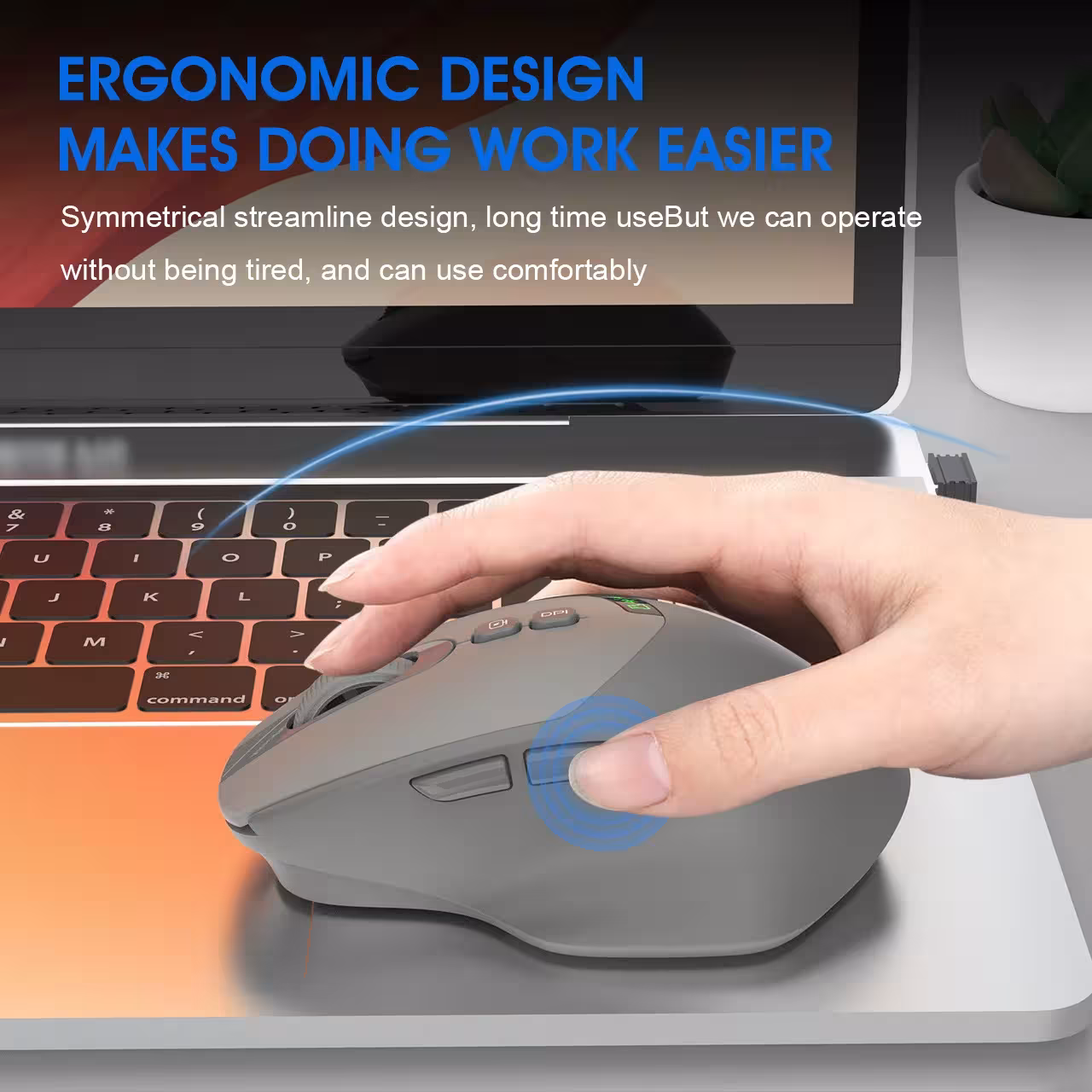 Ratón Bluetooth inalámbrico