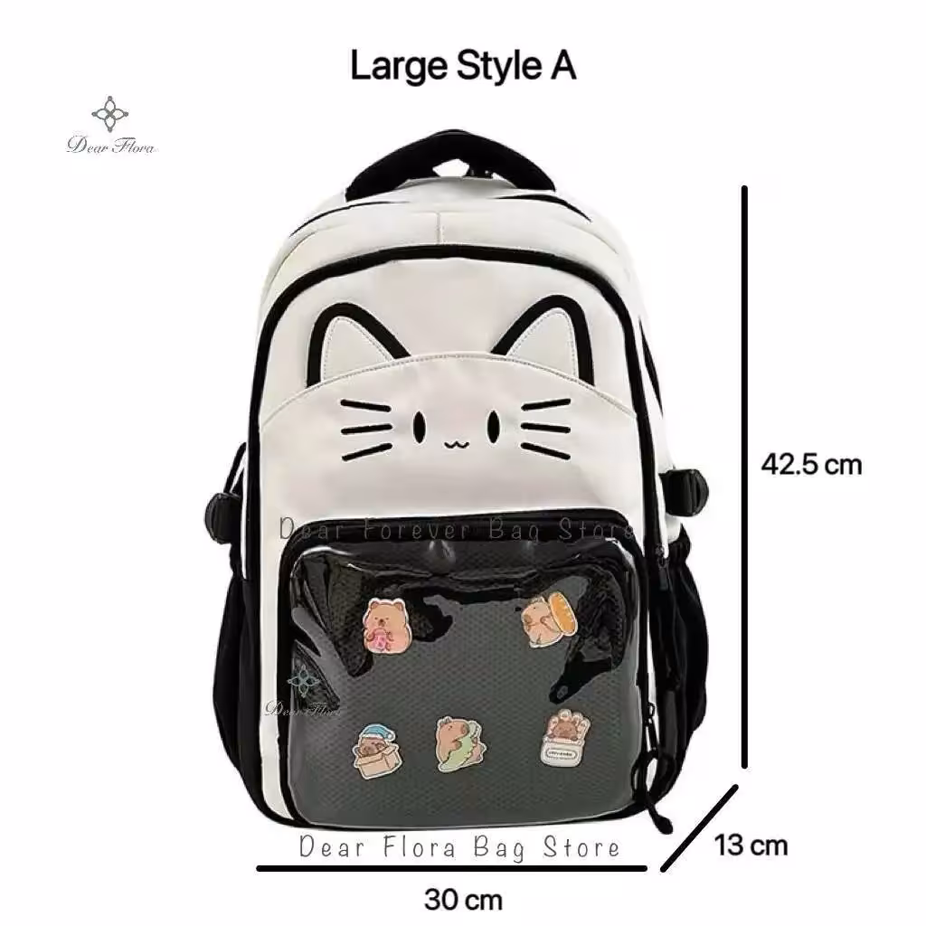 mochila transparente