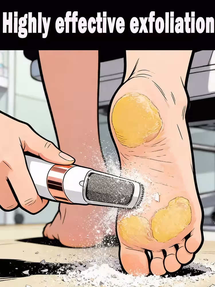 Lima eléctrica para pies y eliminador de callos – herramienta de pedicura para piel muerta