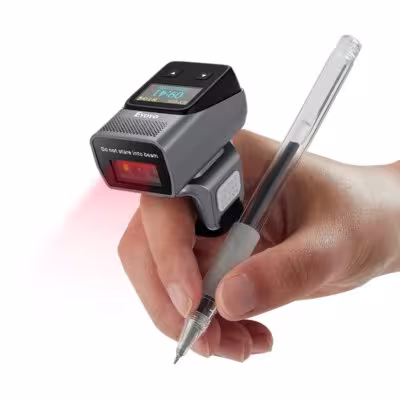 Eyoyo EY-038 Bluetooth portable barcode scanner with mini screen 1D 2D