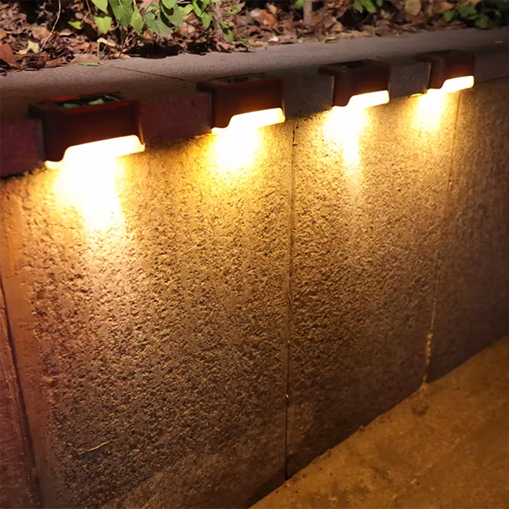 luminaire LED solaire pour escaliers
