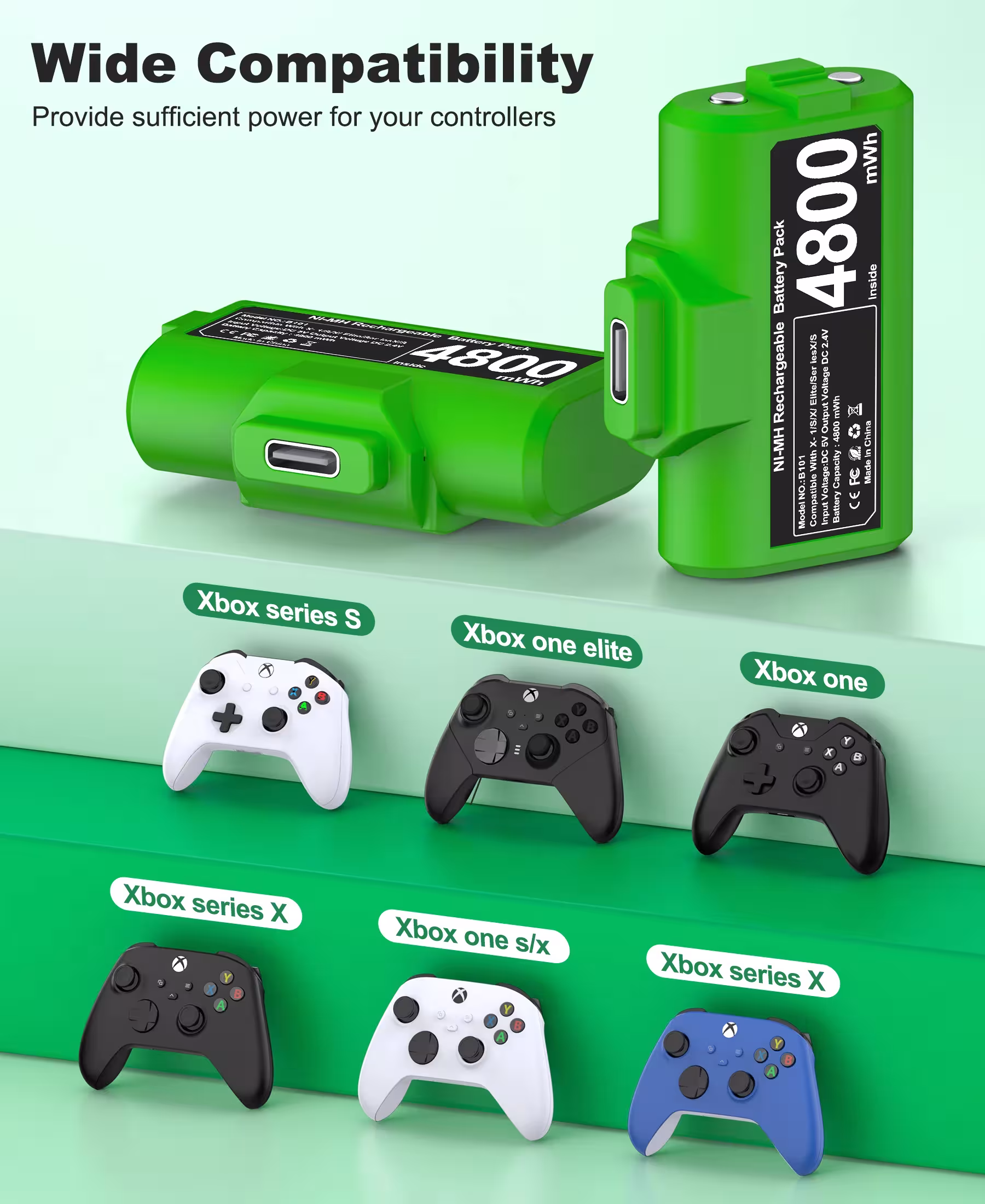 batterie per controller Xbox