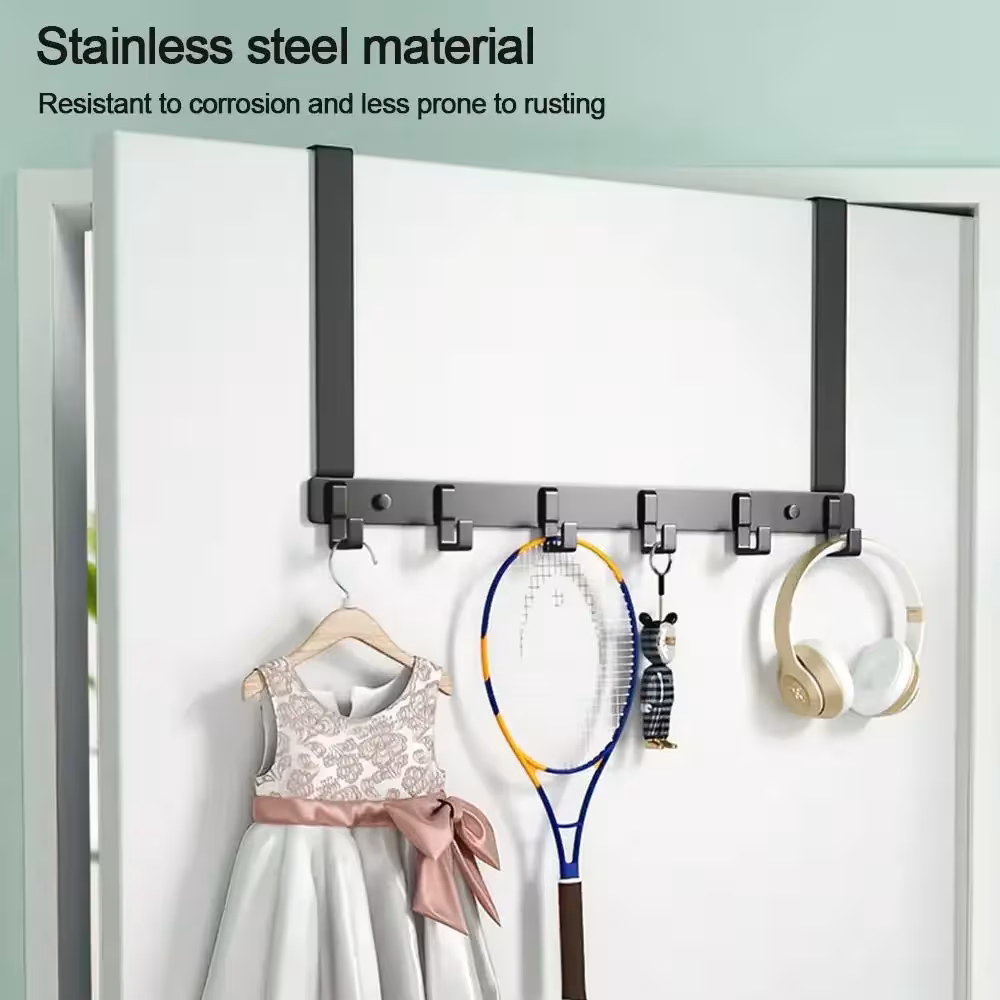 Door hooks without drilling