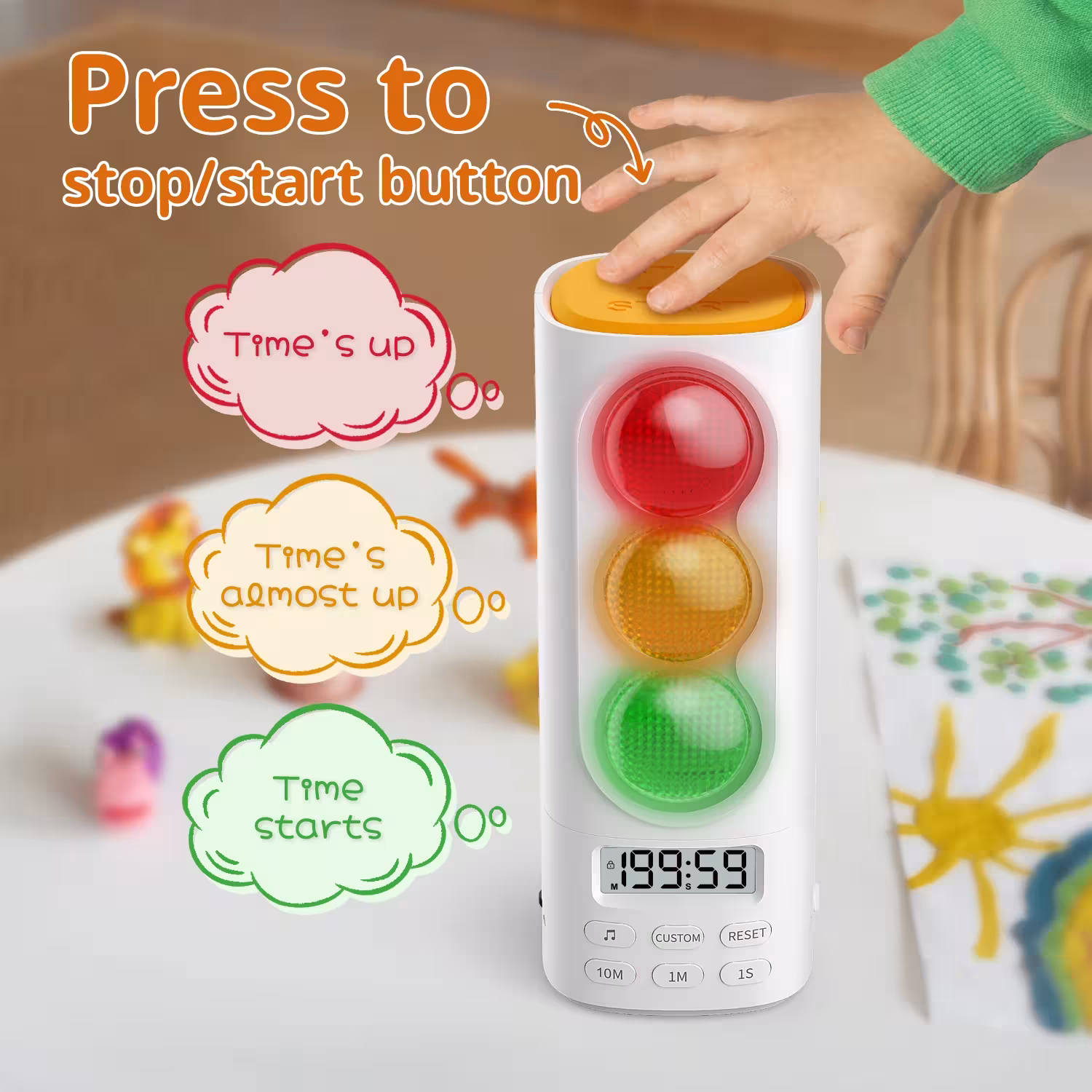 minuteur visuel pour enfants