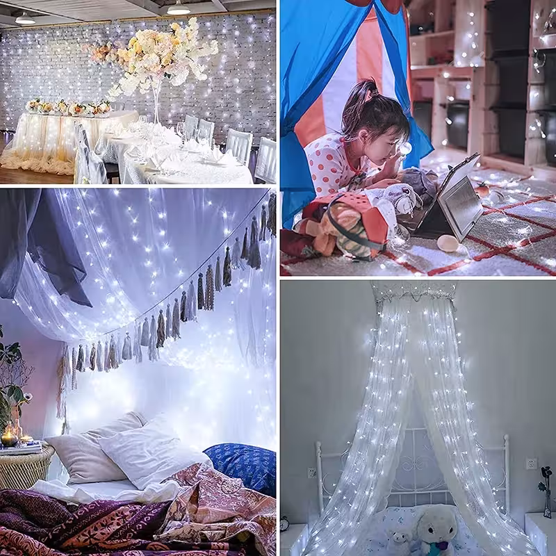 Outdoor LED string lights