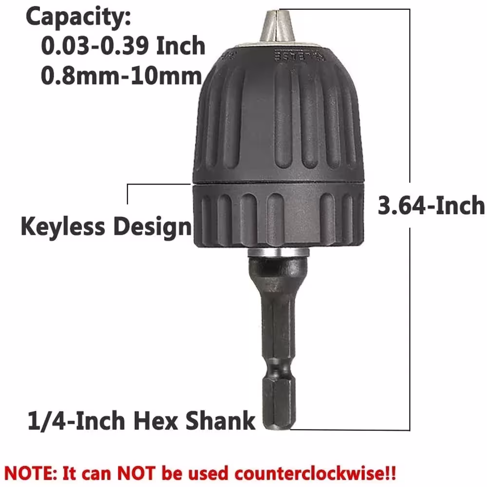 kabelloses Bohrfutter