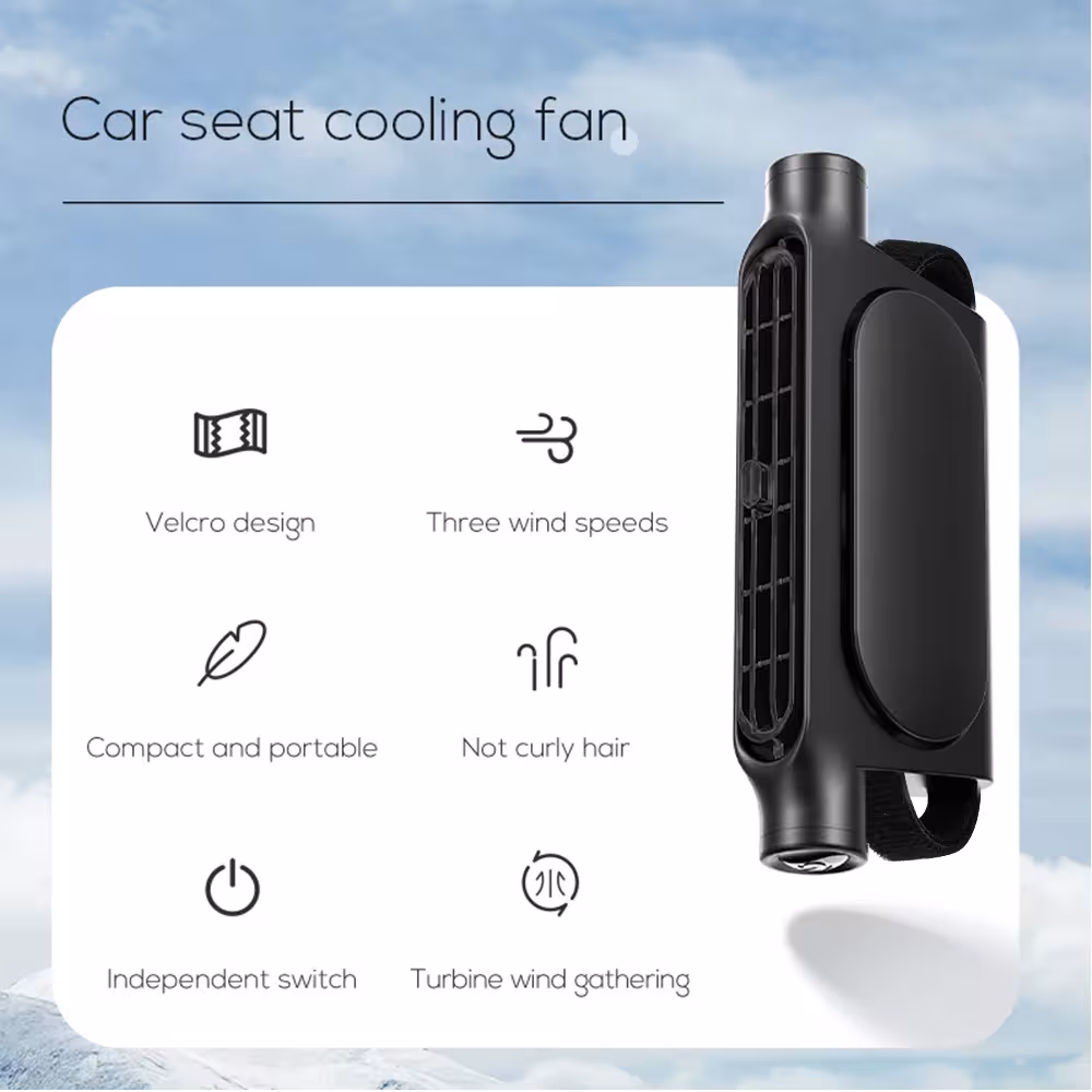 a car seat fan