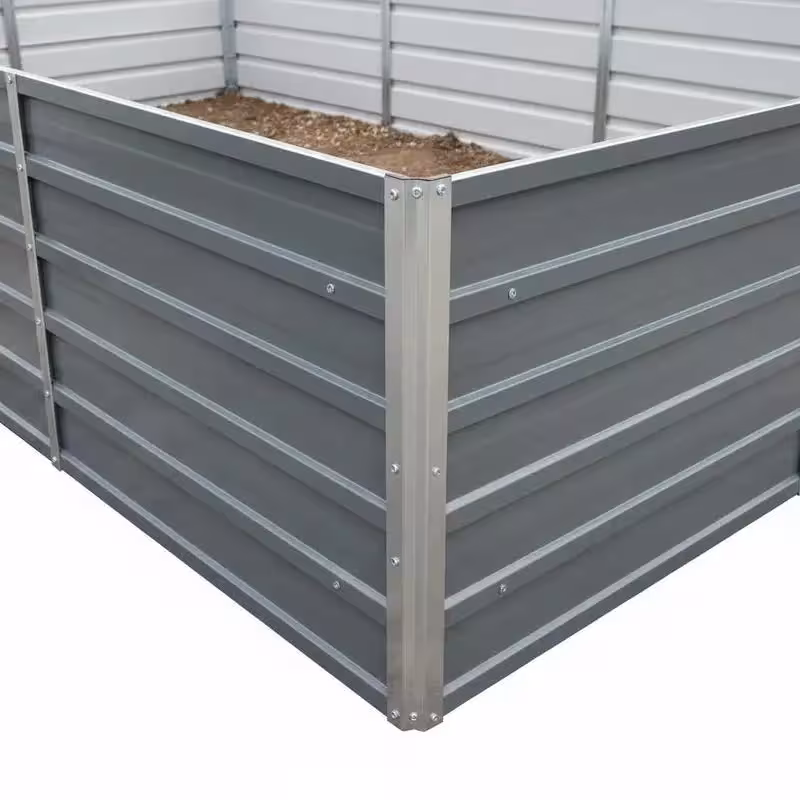 Cama elevada para jardín