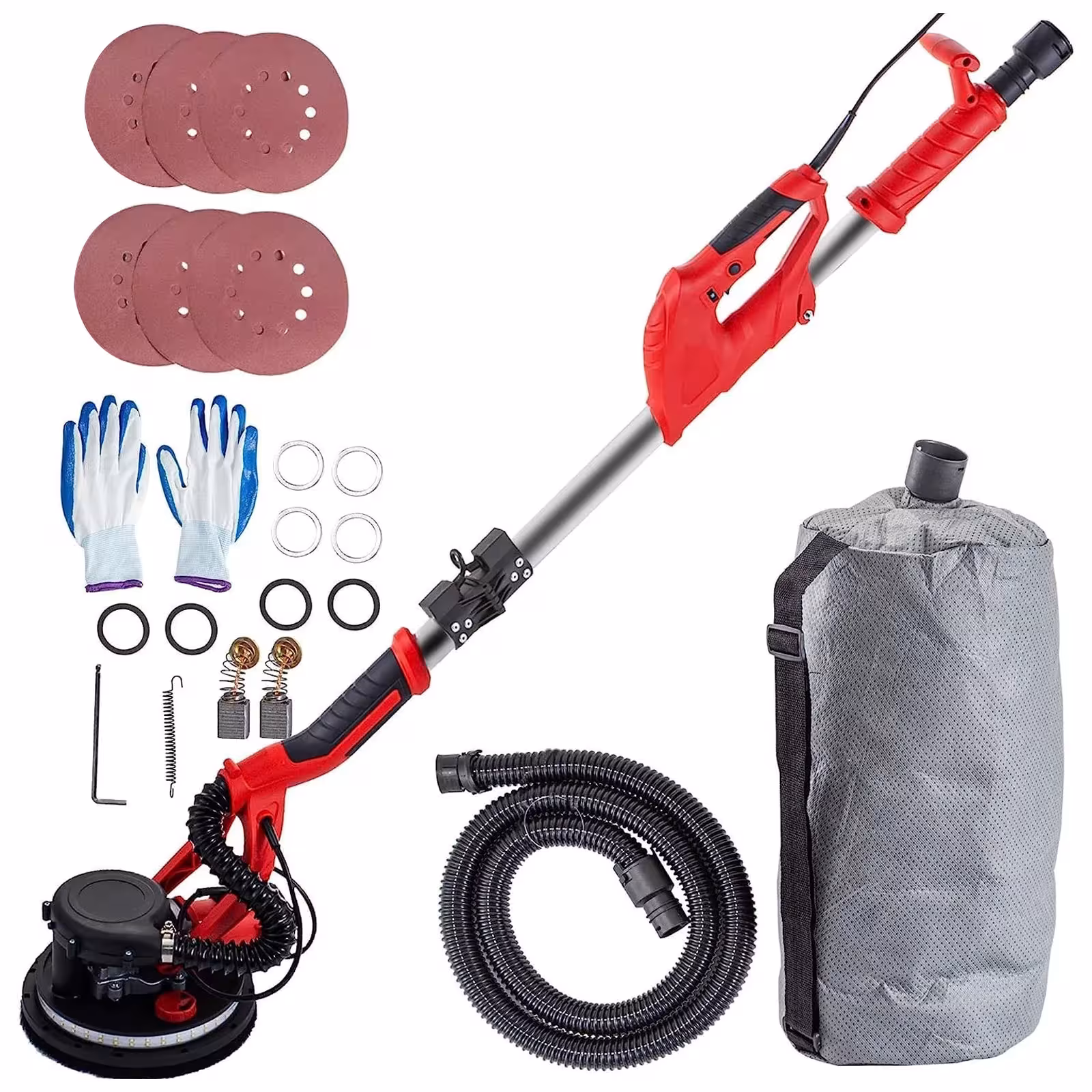 SucceBuy 850W Macchina di rettifica della piastra di gesso elettrica con controllo della velocità variabile