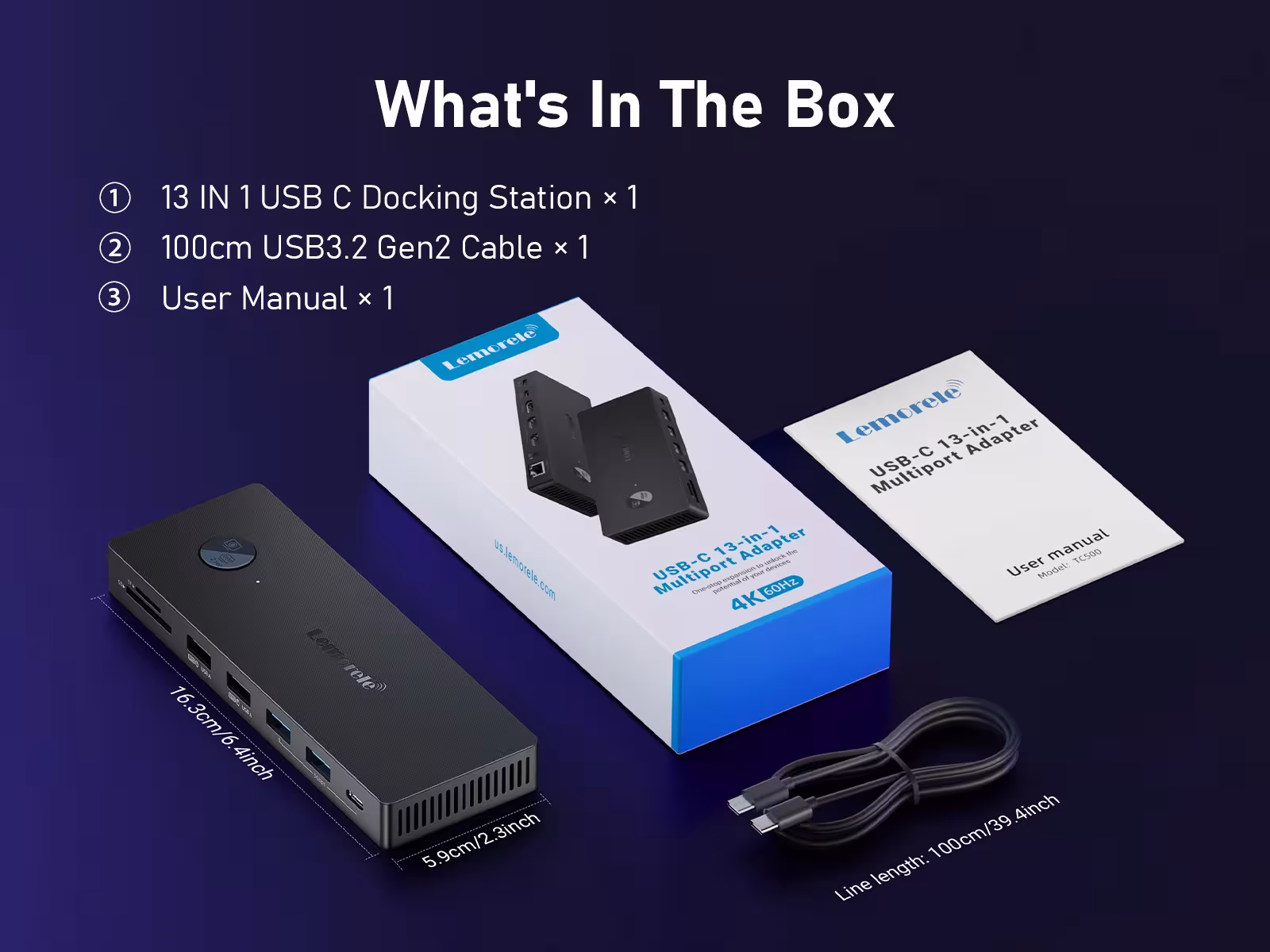 Docking station USB-C