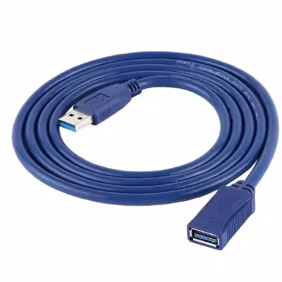 Câble d'extension USB 3.0 de 5 m, adaptateur mâle/femelle pour transfert de données