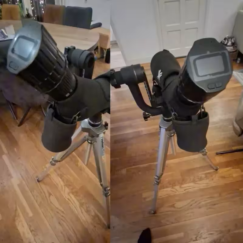 teleskopo okuliaro kamera