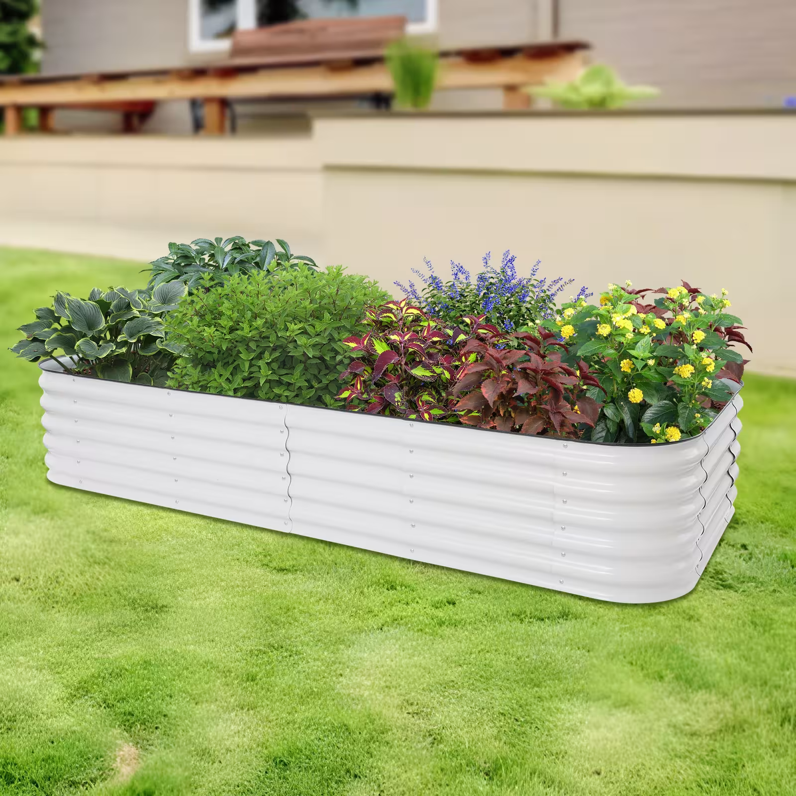 Letto da giardino rialzato