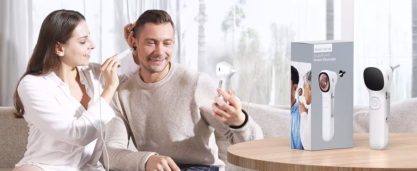 otoscopio digital para oídos