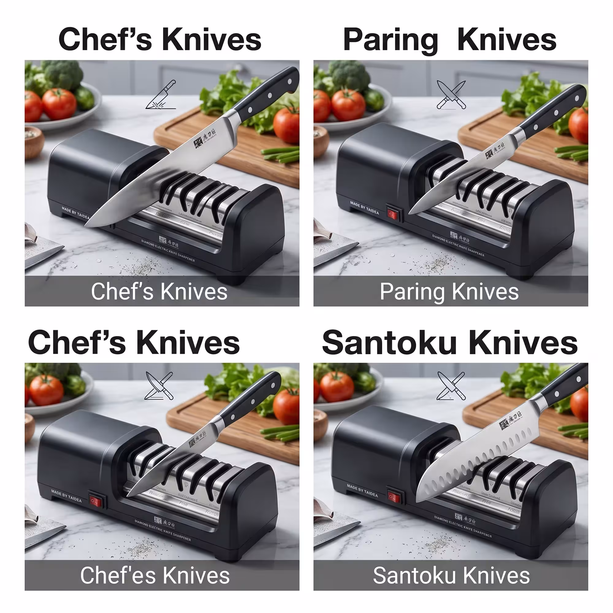 Electric knife sharpener