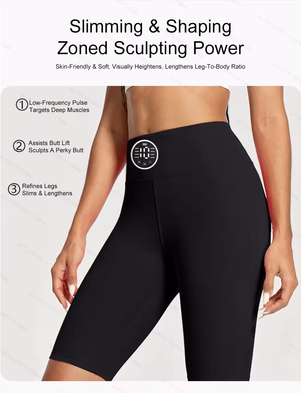 Short de yoga EMS pour clubs