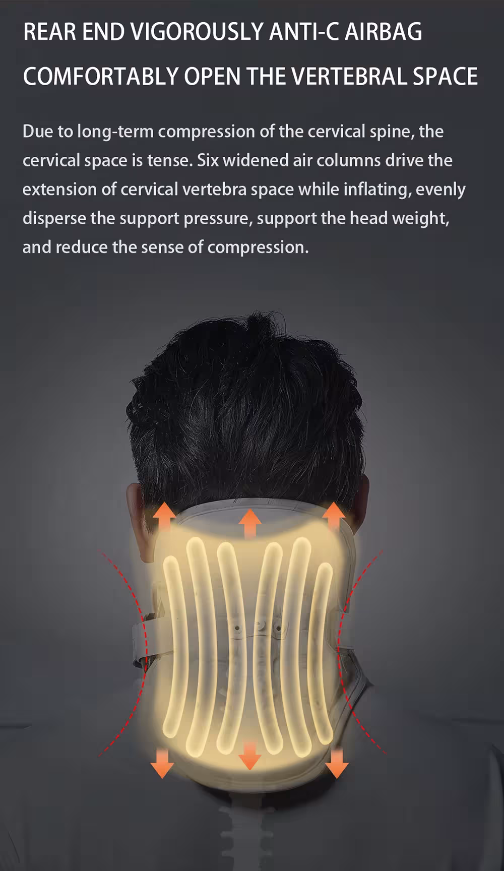 Neck brace with traction