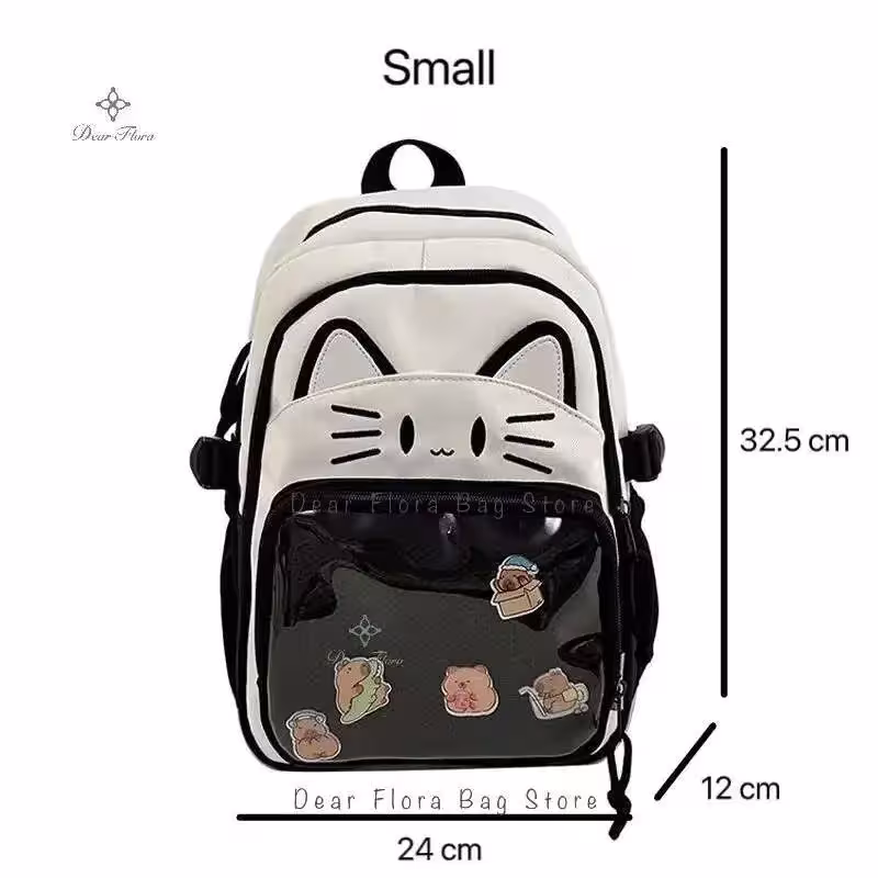 mochila transparente